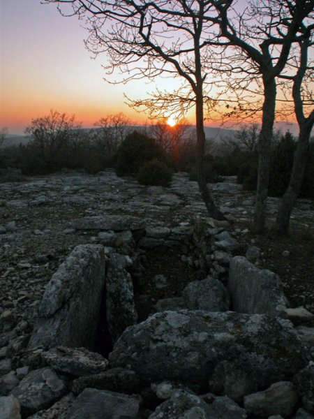 dolmen de la verdoline 2001