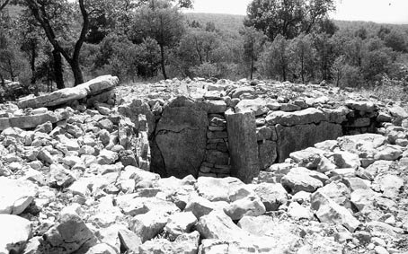 dolmen de mauvans sud 1997